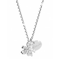 Necklace Rebecca Woman My Treasure in Silver Zirconia SPTKAB01 - SPTKAB01